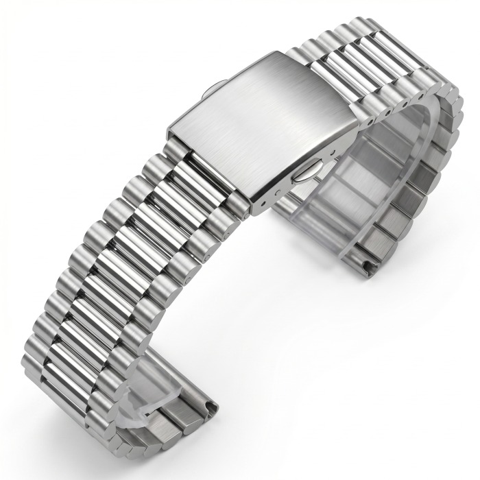 Ladder Link Steel Watch Strap