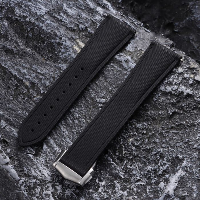 Deployant Rubber Watch Strap