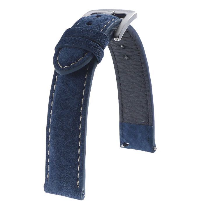 Suede Contour Watch Strap