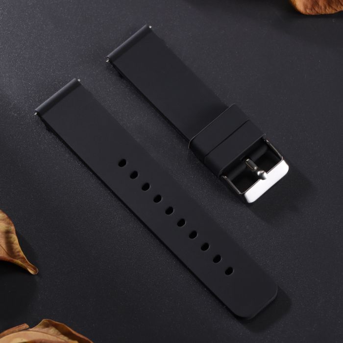 Smooth Silicone Watch Strap