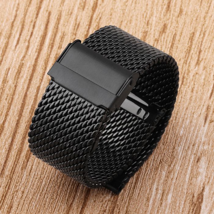 Dense Mesh Steel Watch Strap