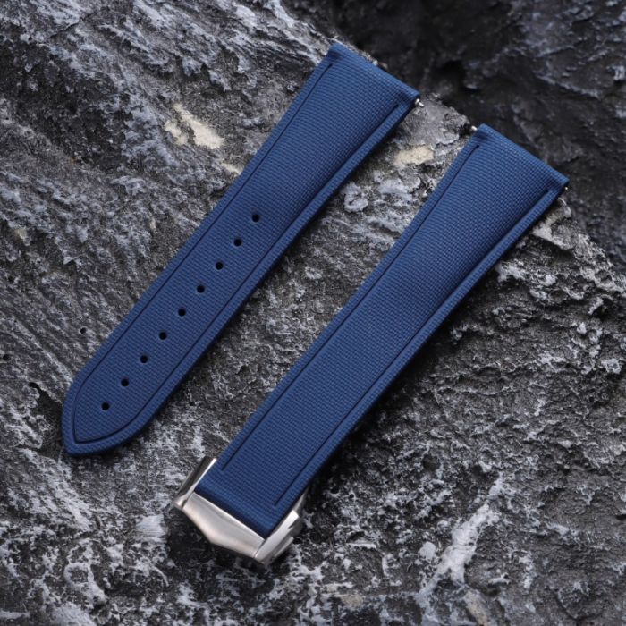 Deployant Rubber Watch Strap