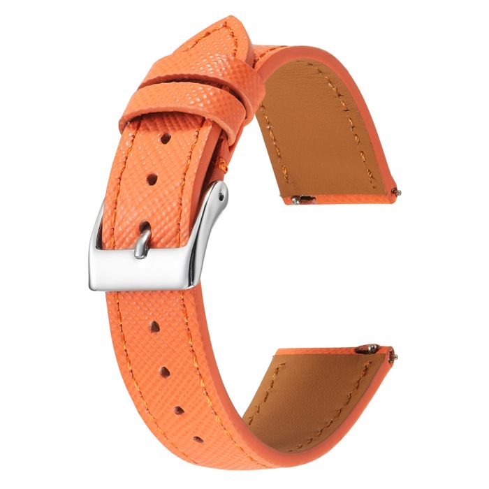 Slim Saffiano Watch Strap