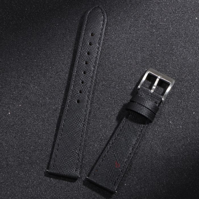 Saffiano Stitch Watch Strap