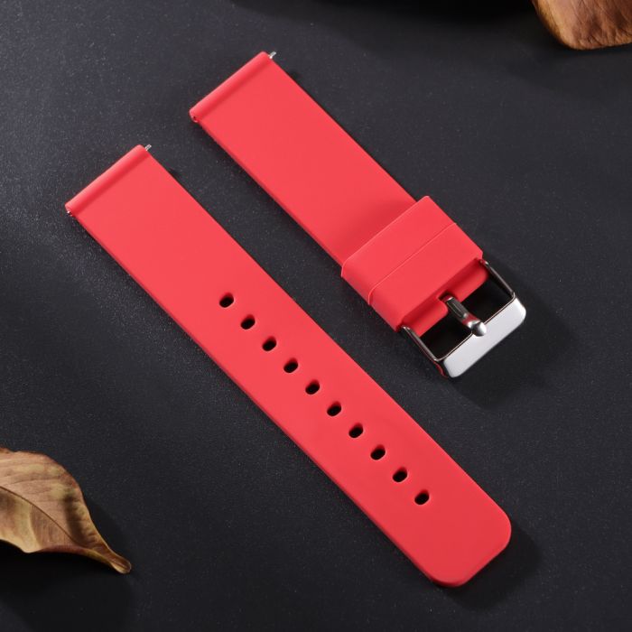 Smooth Silicone Watch Strap