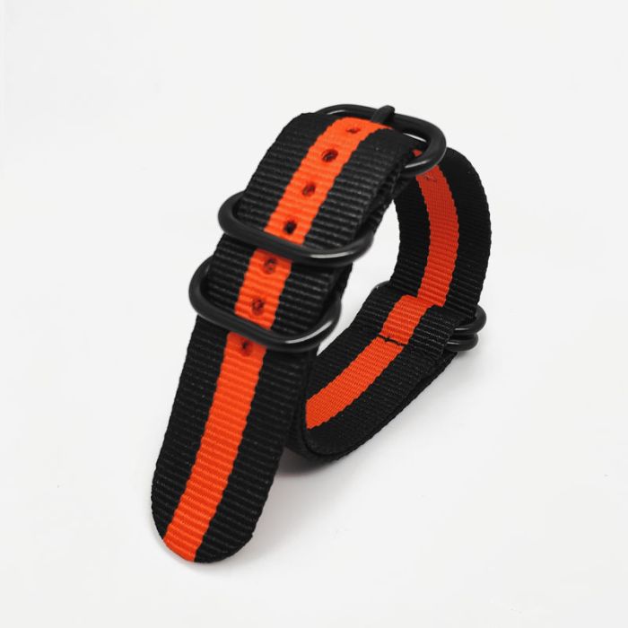 Five Ring Nylon Watch Strap