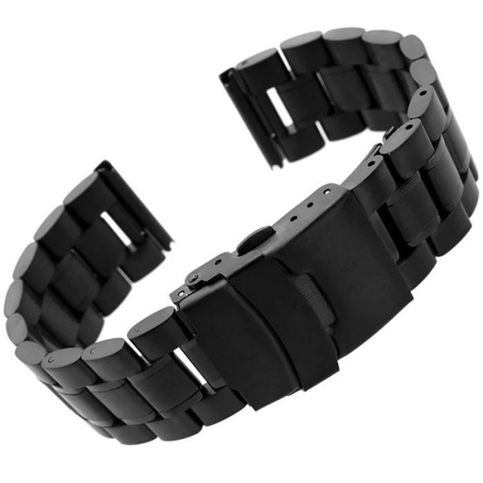 Three Link Steel Watch Strap