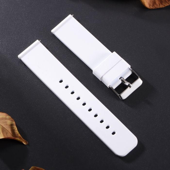 Smooth Silicone Watch Strap