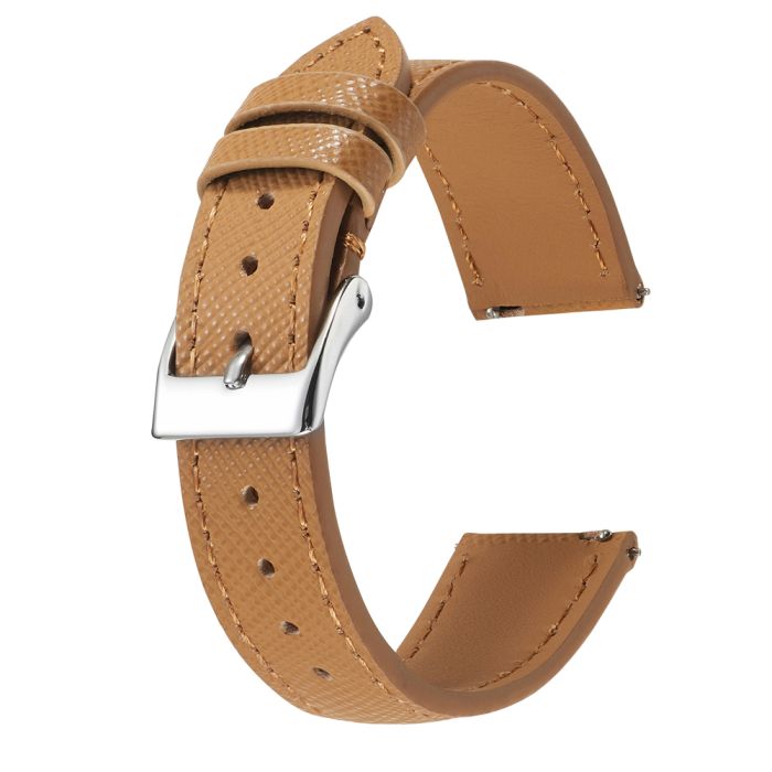 Slim Saffiano Watch Strap