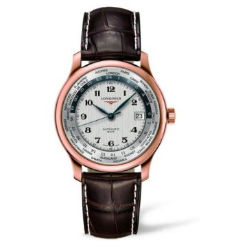 Longines Master Collection Worldtime Pink Gold