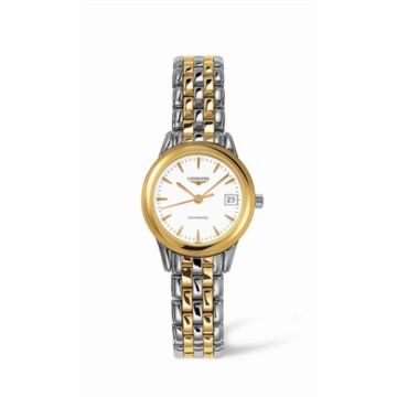 Longines Flagship 26 Automatic Two Tone White