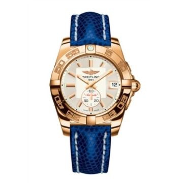 Breitling Galactic 36 Automatic Rose Gold / Stratus Silver / Teju