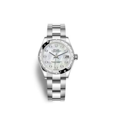 Rolex Datejust 31 Stainless Steel Domed Diamond / Oyster / MOP