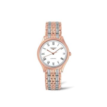 Longines Lyre 30 Automatic PVD Red / White - Roman / Bracelet