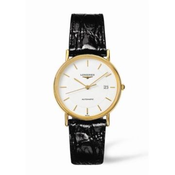 Longines Presence 34.5 Automatic Yellow Stick
