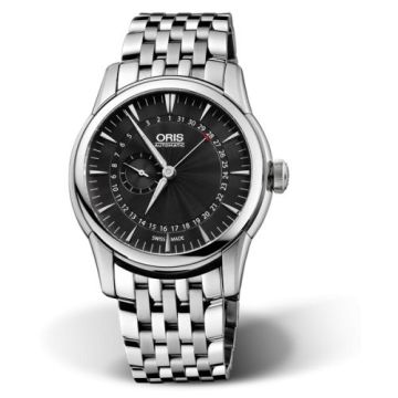 Oris Artelier Small Second Pointer Day 42 Stainless Steel / Black / Bracelet