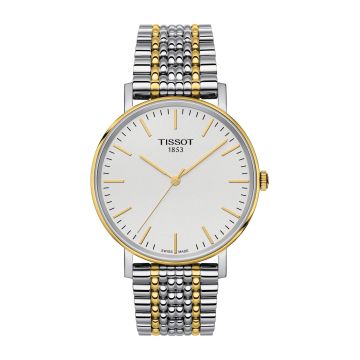 Tissot Everytime Medium Stainless Steel / Yellow Gold PVD / Silver / Bracelet