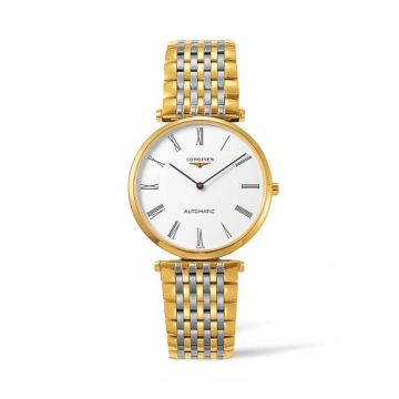 Longines La Grande Classique Automatic 36 Two Tone / White Roman