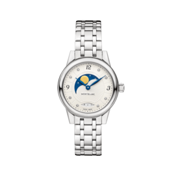 Montblanc Bohème Moonphase Quartz 27 Stainless Steel / Silver / Bracelet