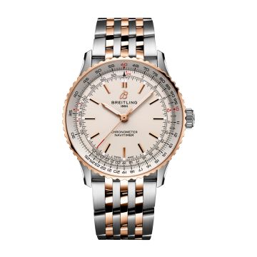 Breitling Navitimer Automatic 41 Automatic Stainless Steel - Red Gold / Silver / Bracelet