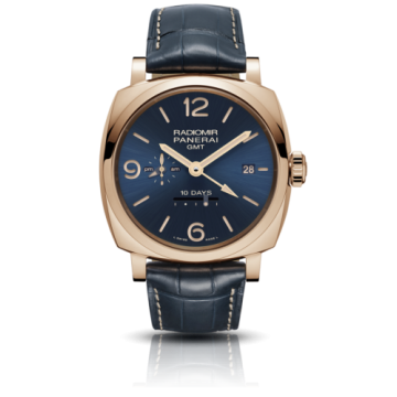 Panerai Radiomir 1940 10 Days GMT Oro Rosso Boutique Blue