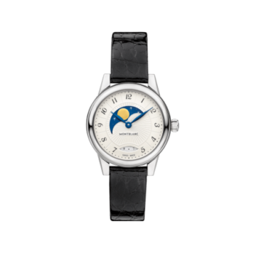 Montblanc Bohème Moonphase Quartz 27 Stainless Steel / Silver / Alligator