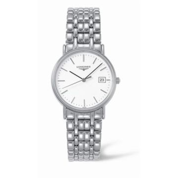 Longines Presence 33 Quartz Stainless Steel Bracelet