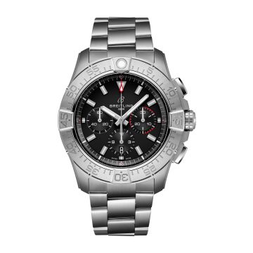 Breitling Super Avenger B01 Chronograph 46 Titanium / Black / Bracelet