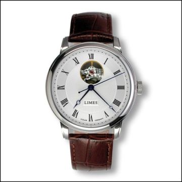 Limes Pharo Open Balance - Roman / brown leather strap