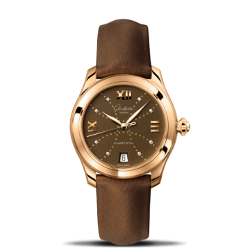 Glashütte Original Lady Serenade Rose Gold / Brown - Index Line