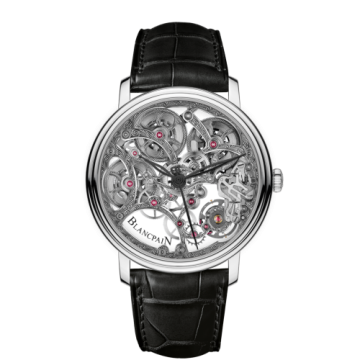 Blancpain Villeret Squelette 8 Jours White Gold