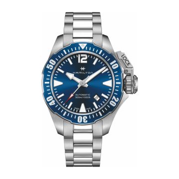 Hamilton Frogman Auto 42 Stainless Steel / Blue / Bracelet