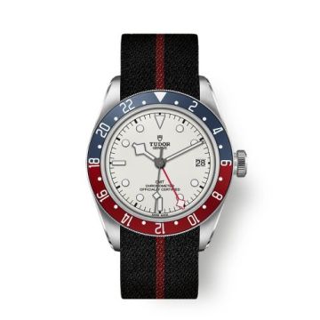 Tudor Black Bay GMT Stainless Steel / White / Fabric