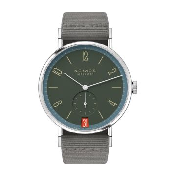 Nomos Glashütte Tangente 38 Datum Lakritze