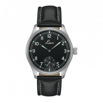 Laco Navy Watch Bremerhaven / Stainless Steel / Black