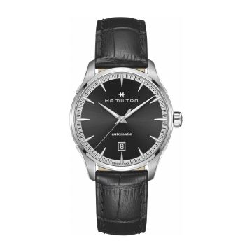 Hamilton Jazzmaster Auto 40 Stainless Steel / Black