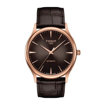Tissot Excellence Automatic Rose Gold / Brown