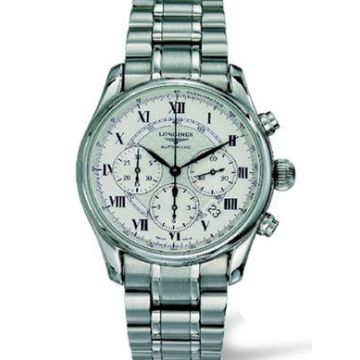 Longines Avigation Chronograph Stainelss Steel / Silver / Bracelet