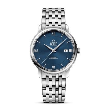 Omega De Ville Prestige Co-Axial 39.5 Stainless Steel / Blue / Bracelet