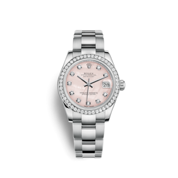 Rolex Datejust 31 Stainless Steel Diamond / Oyster / Pink MOP