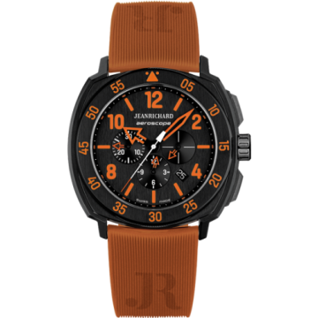 JeanRichard Aeroscope Titanium / DLC / Orange