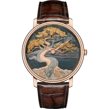 Blancpain Villeret Manuelle Piece Unique Shakudō Pine Tree