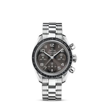 Omega Speedmaster Date 38 Stainless Steel / Grey / Bracelet
