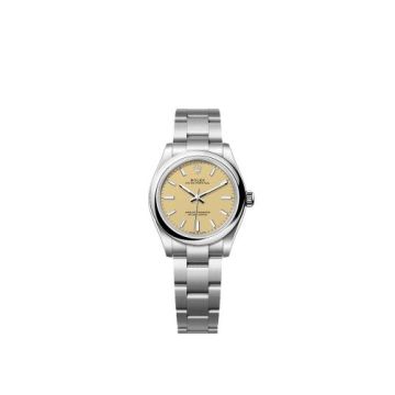 Rolex Oyster Perpetual 31 Stainless Steel / Beige