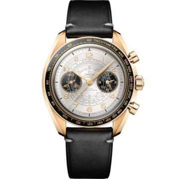 Omega Speedmaster Chronoscope Master Chronometer Olympic Games Paris 2024 Moonshine Gold / Silver