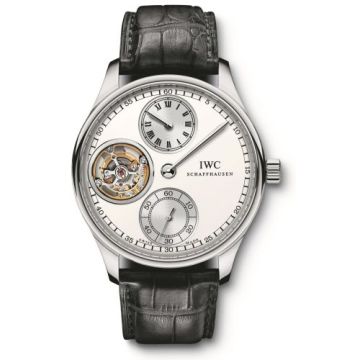 IWC Schaffhausen Portugieser Regulateur Tourbillon Platinum / Silver