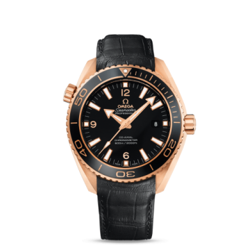 Omega Seamaster Planet Ocean 600M Co-Axial 45.5 Red Gold / Ceragold / Alligator