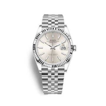 Rolex Datejust 36 Stainless Steel / Fluted / Silver / Jubilee