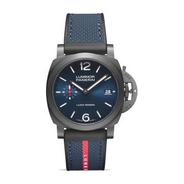 Panerai Luminor Marina Quaranta Steel DLC Luna Rossa