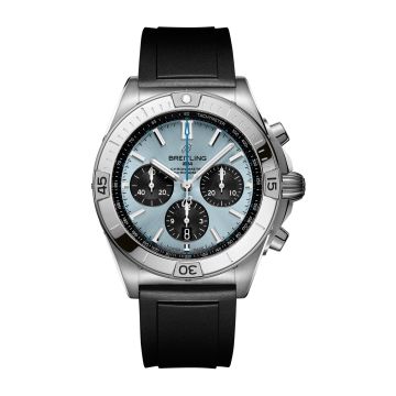 Breitling Chronomat B01 42 Stainless Steel / Platinum / Ice Blue